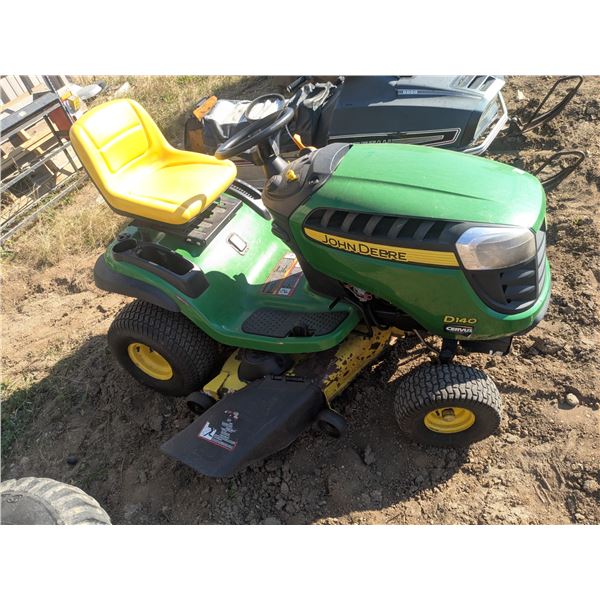 John Deere Lawn Mower, 48” Cut.  New Blades, 351 hrs.  Use Full Choke to Start.