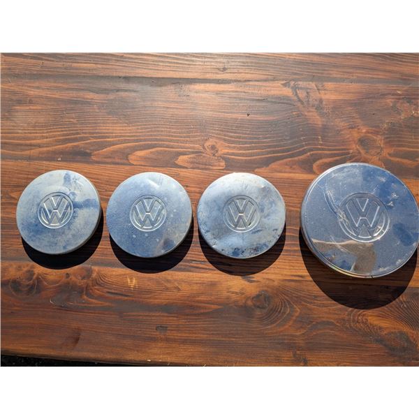 (4) Volkswagen Hubcaps