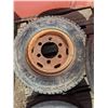 Image 3 : (3) Assorted Tires on Rims