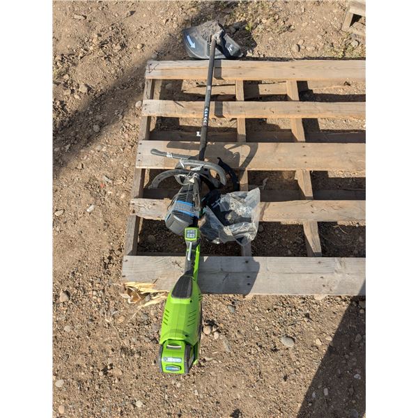 Greenworks Rechargeable Weed Whacker, Untested