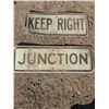 Image 3 : Road Sign Lot – “Keep Right”, “Junction”, etc.