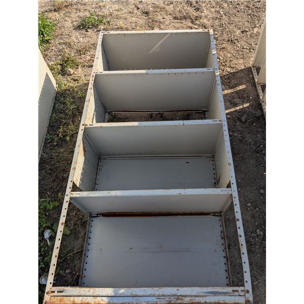 Steel Shelves – 36”x 18”x 75”h
