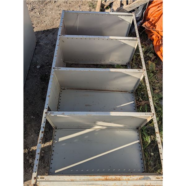 Steel Shelves – 36”x 18”x 75”h