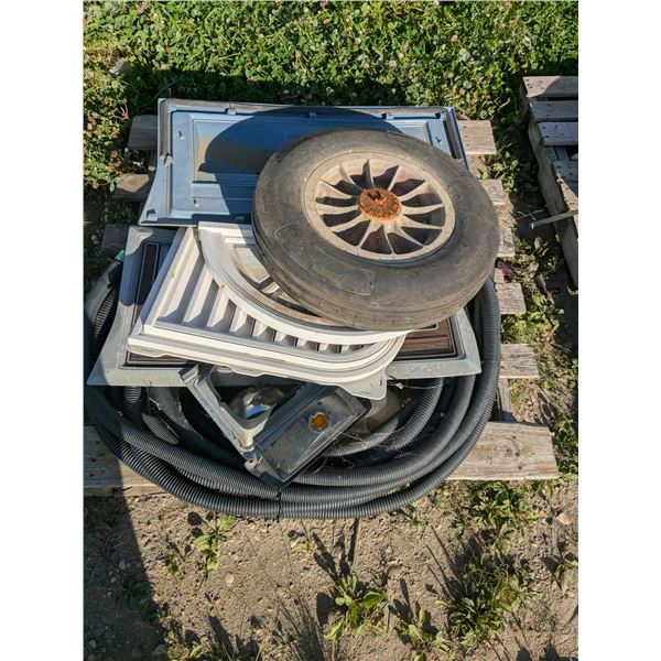 Mixed Pallet Lot – Hose, Door Panels, Tire, etc.