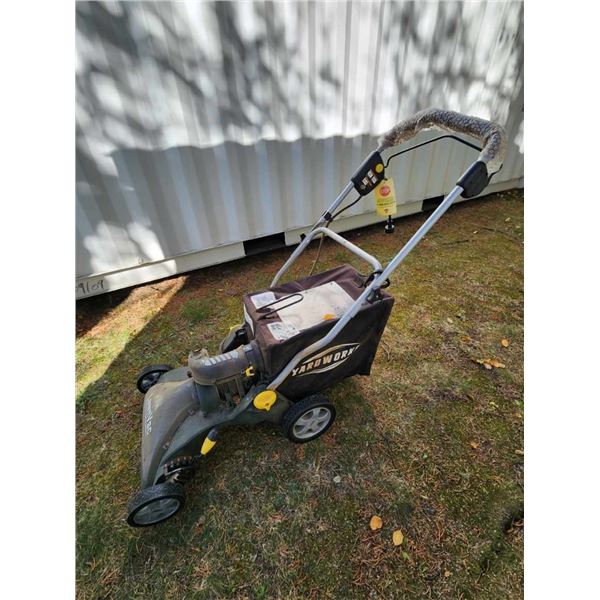 – Corded Yardworks leaf mulcher/vacuum.    Tested and works.