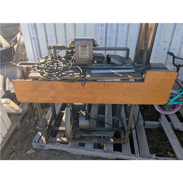 Vintage Elliot Printing Press