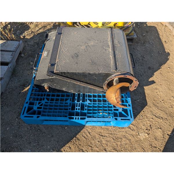 Enclosed Auger Transfer Box - 10" Augers