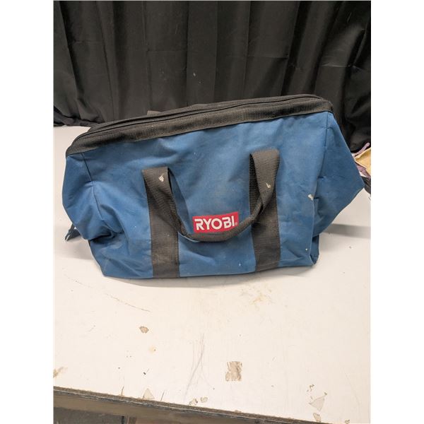 Ryobi Tool Bag w/ Drill & Saw (no battery) and other misc. Tools