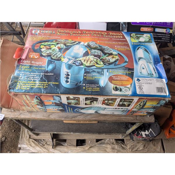 Lightly Used Portable BBQ Grill w/ Original Packaging