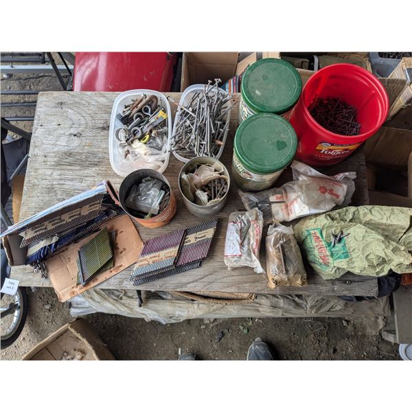 Mixed Nails and Asst. Hardware Lot