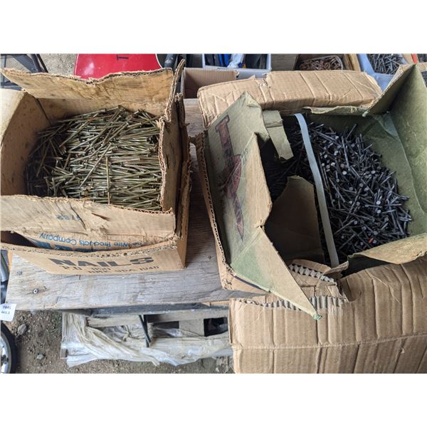 (2) Boxes of Nails ~ 3” to 3.5”