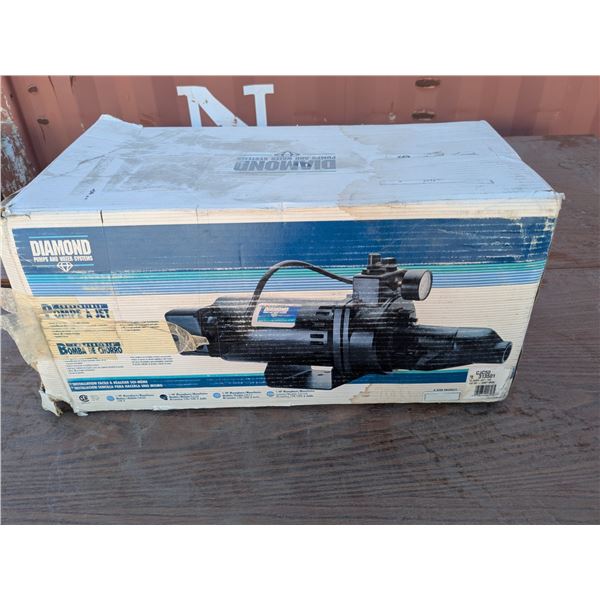 NEW 1” Diamond Jet Pump w/ Box & Manuals