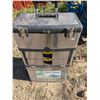 Image 1 : Stainless Steel Tool Cart w/ Assorted Tools & Contents