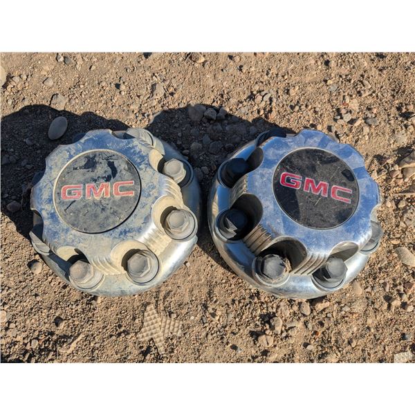 (2) GMC Hubcaps