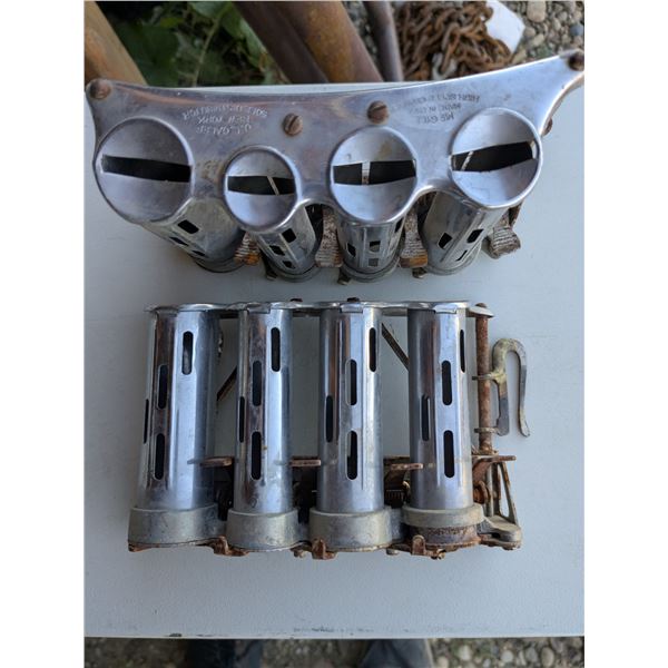 (2) Vintage Coin Changer Belt Attachments
