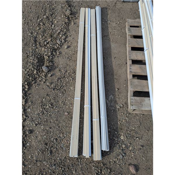 (4) Bundles of Trim/Slats - 3/8"x 1/4"x 7' **Condition May Vary**
