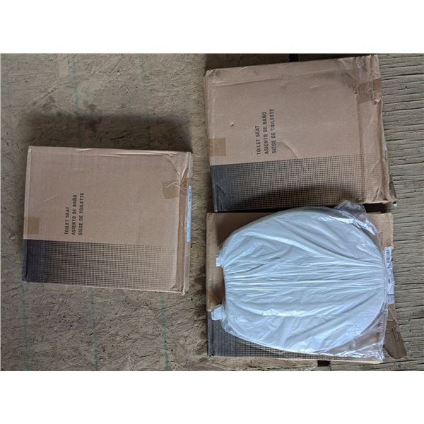 (3) NEW in Box Toilet Seats