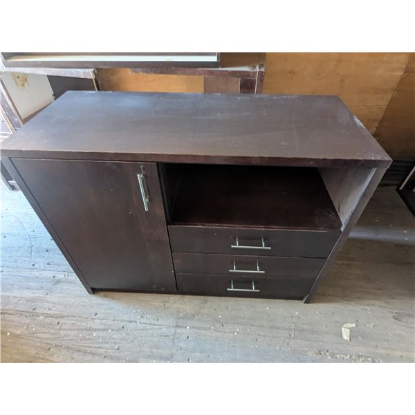 Large Dresser/Cabinet – 58”x 24”x 44”h.  **Item Condition May Va