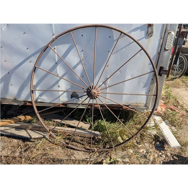 55" Steel Rake Wheel