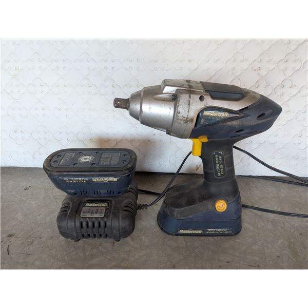Mastercraft 18V Rechargeable ½” Impact – Working