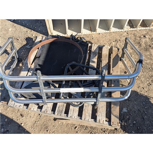 Truck Box Extender Cage w/ Scrap Metals