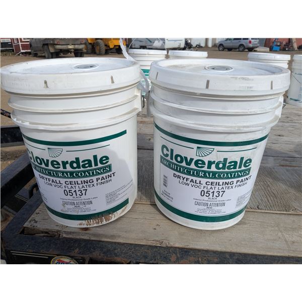 10 Gallons Black Paint