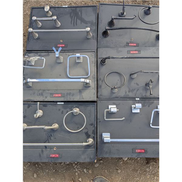 (6) Assorted Bathroom Fixture Displays