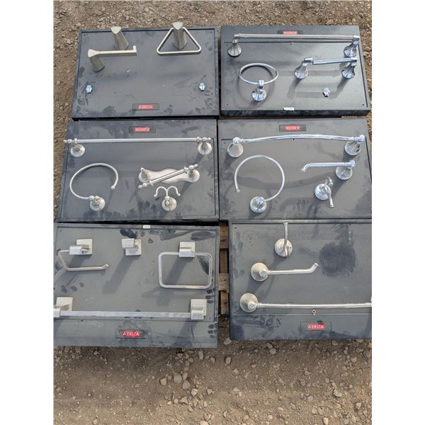 (6) Assorted Bathroom Fixture Displays