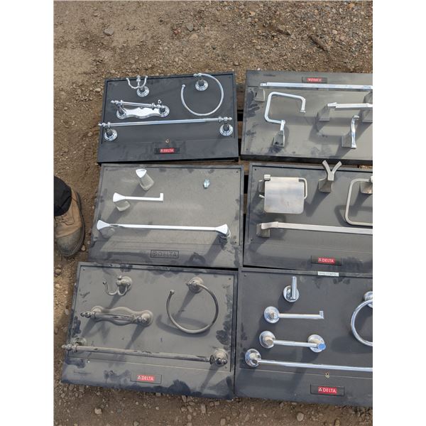 (6) Assorted Bathroom Fixture Displays