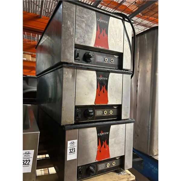 4-Cayenn Elongated Food Warmer 4 x the money