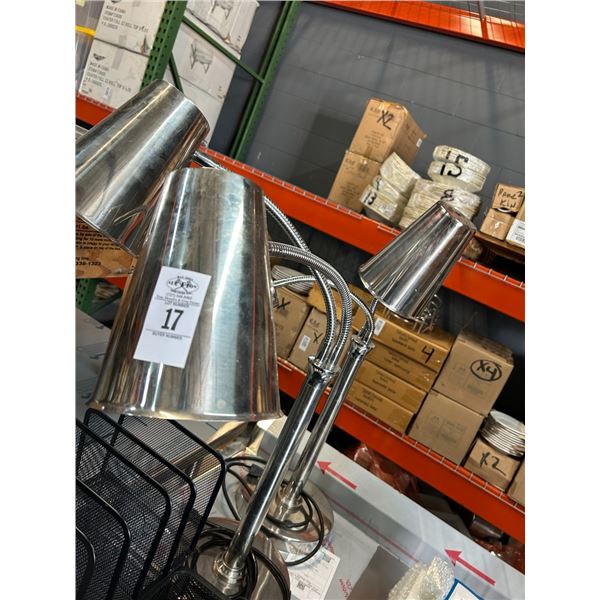 Double Flex Boom Heat Lamps - 2