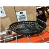Image 2 : 10-Case Black Oval Plastic Sandwich Baskets - 10 X $