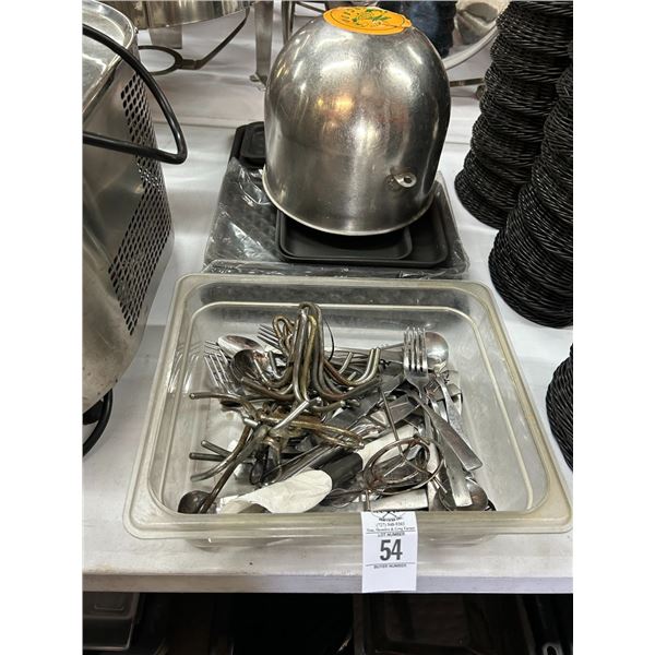 Utensils, Pot Hook, Mixer Bowl, Pans