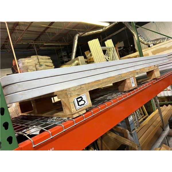 10-White Plastic  8' Folding Banquet Tables - 10 X $