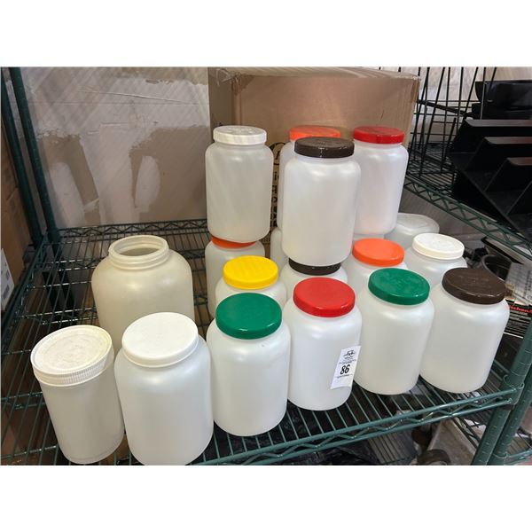 Wide Mouth Squeeze Bottles, Shaker Jars