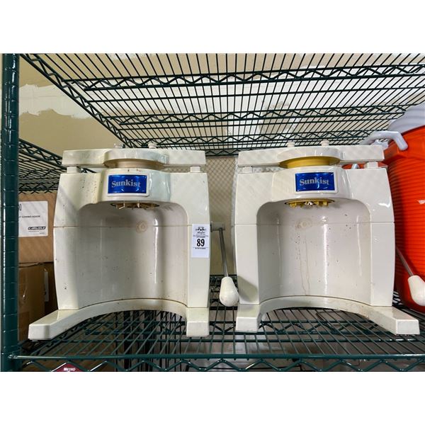 Sunkiss Manual Juicers - Pair