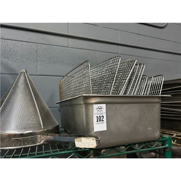 Oriental Strainer, Full Size Water Pan, Cooling Trays