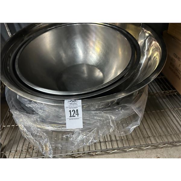 Asst. Size Large Mixing Bowls - 9