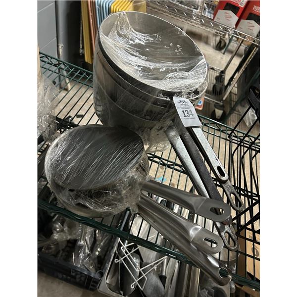 Asst. Sauce Pans - 7