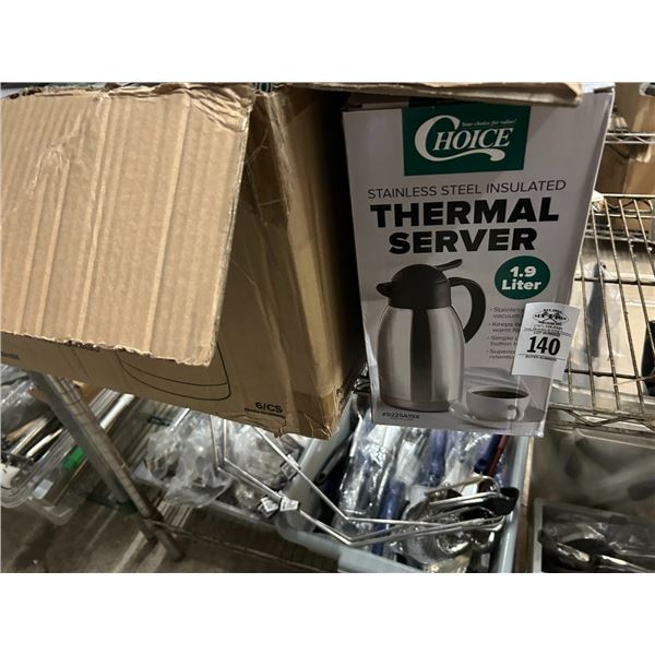 Choice  SS  Insulated Thermal Serves - 6
