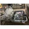 Image 1 : Bottom Shelf Bus Pan, Per Pan, Measuring Bin, Utensil Bin - Large Lot