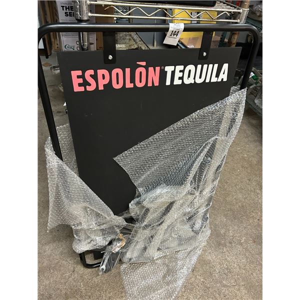 Espreront  Tequila  Chaulkboard
