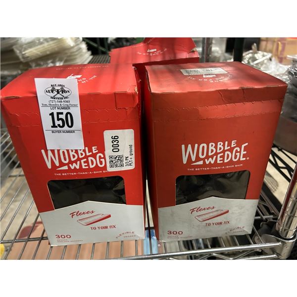Wobble Wedges  300 PK  - 3