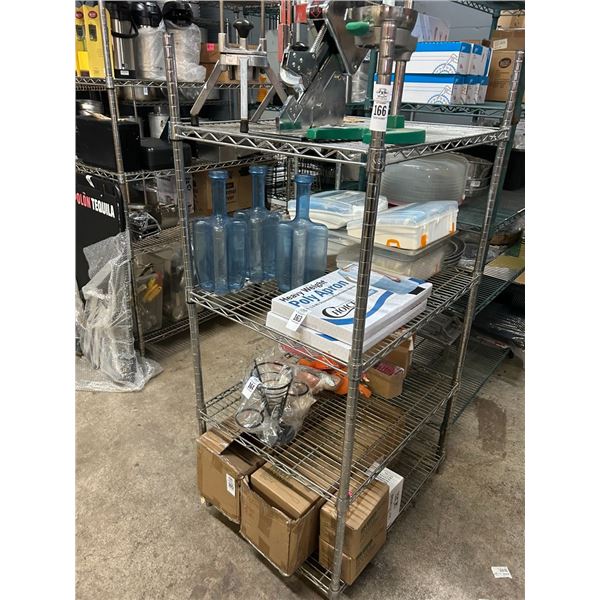 Metro Small 4 Shelf Storage Rack