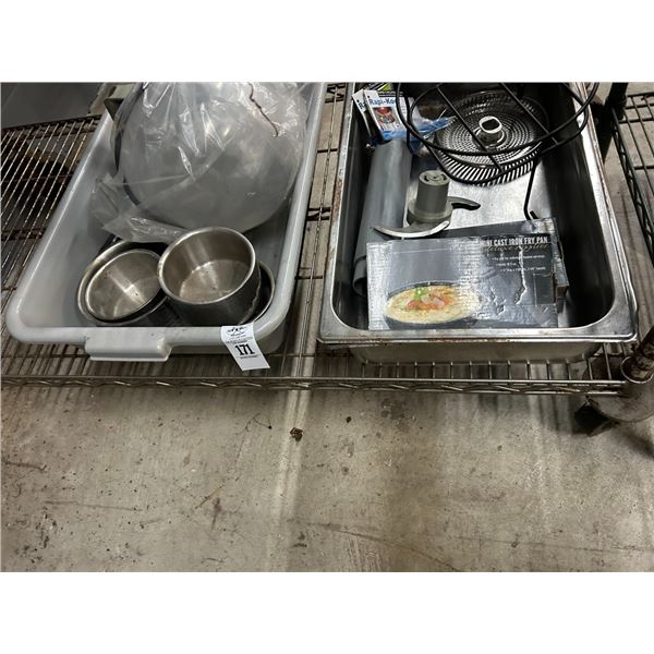 Full Water Pans 2, Bus Pan, Equip Accessories
