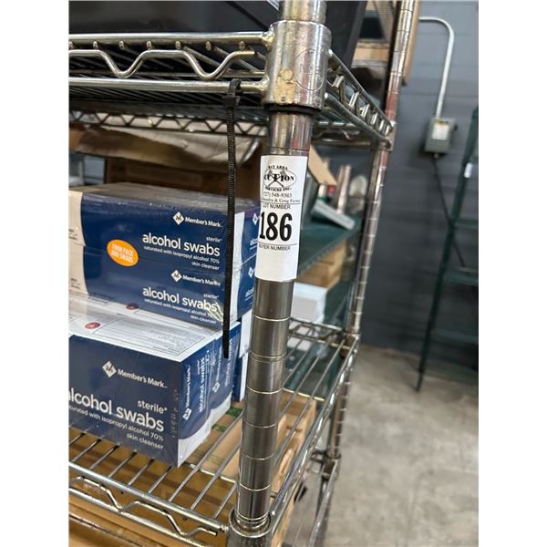 Metro 5 Shelf Small Storage Rack