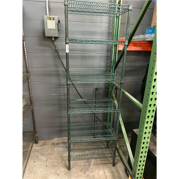 Metro Small Coated 6 Shelf Rack