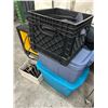 Image 3 : Garment Cart, Table Linens, Crate