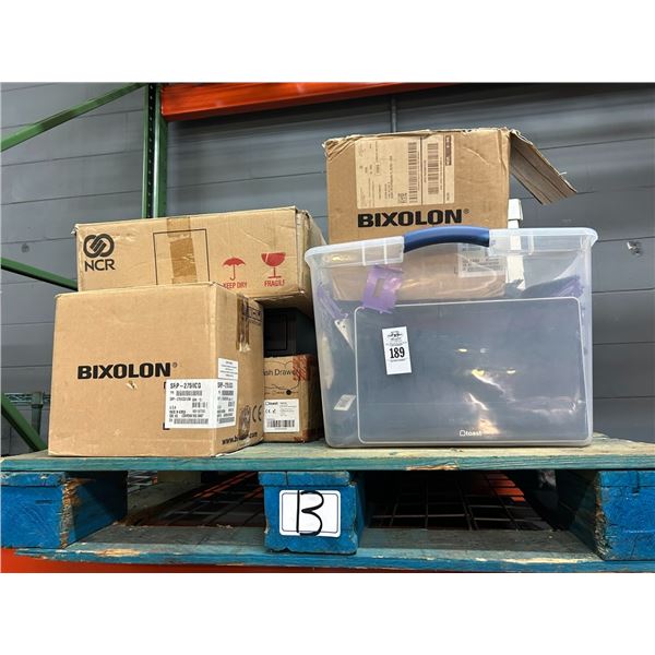 Toast Cash Drawers, Office Supplies, POS System On Pallet