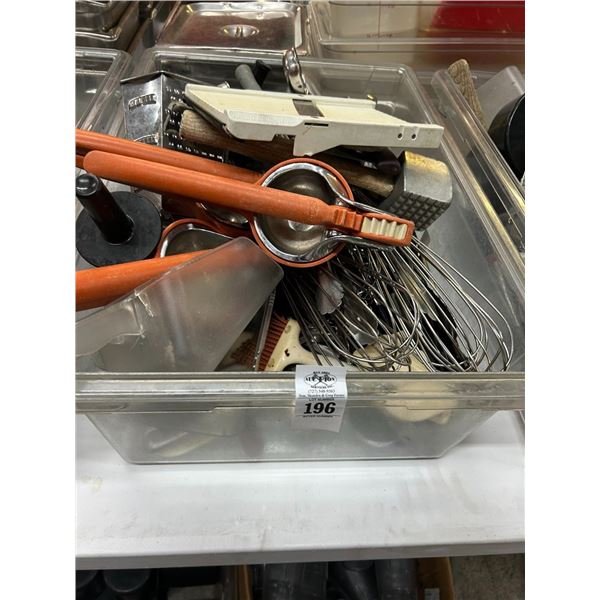 Large Cambro Full Utensils
